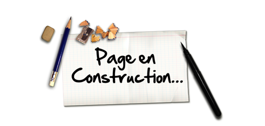 Page en construction